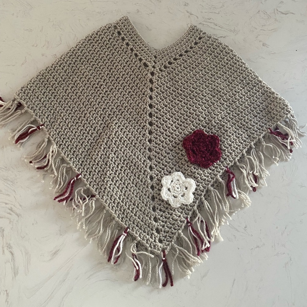 Poncho for 2 yo girl